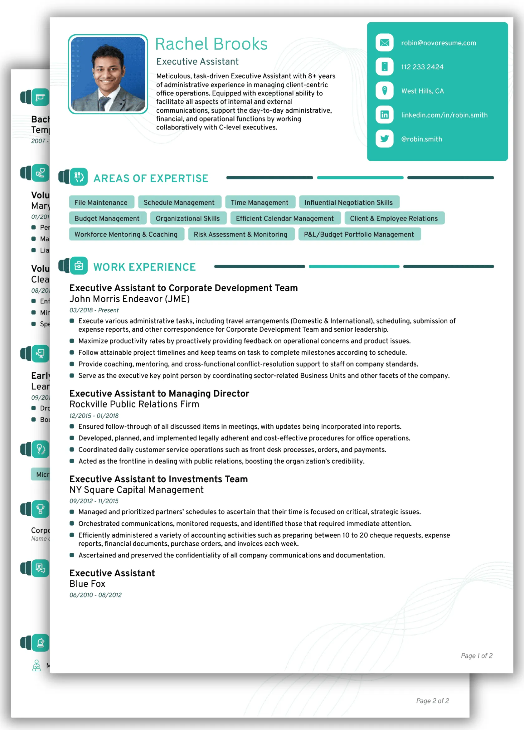 Simple CV Template