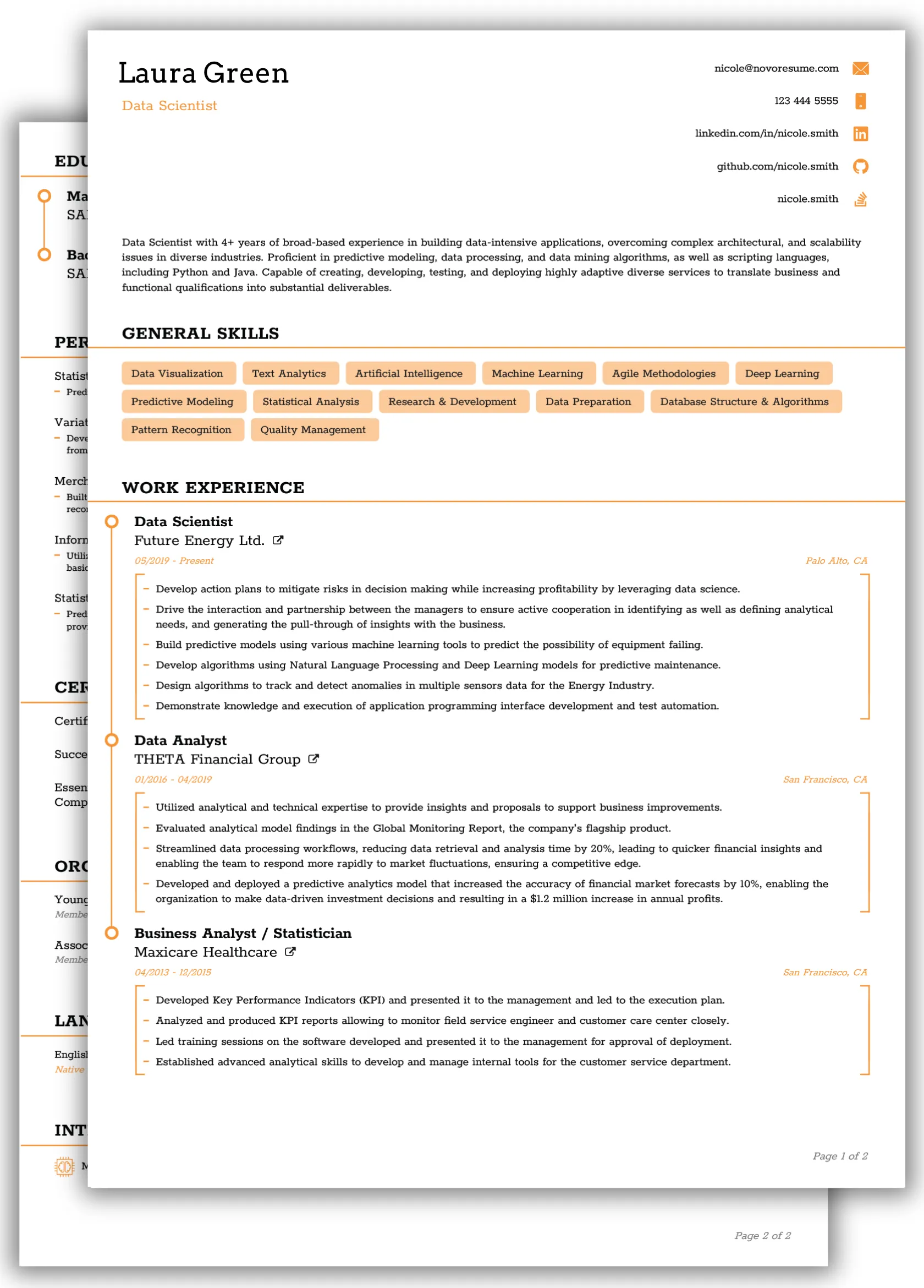 Modern CV Template