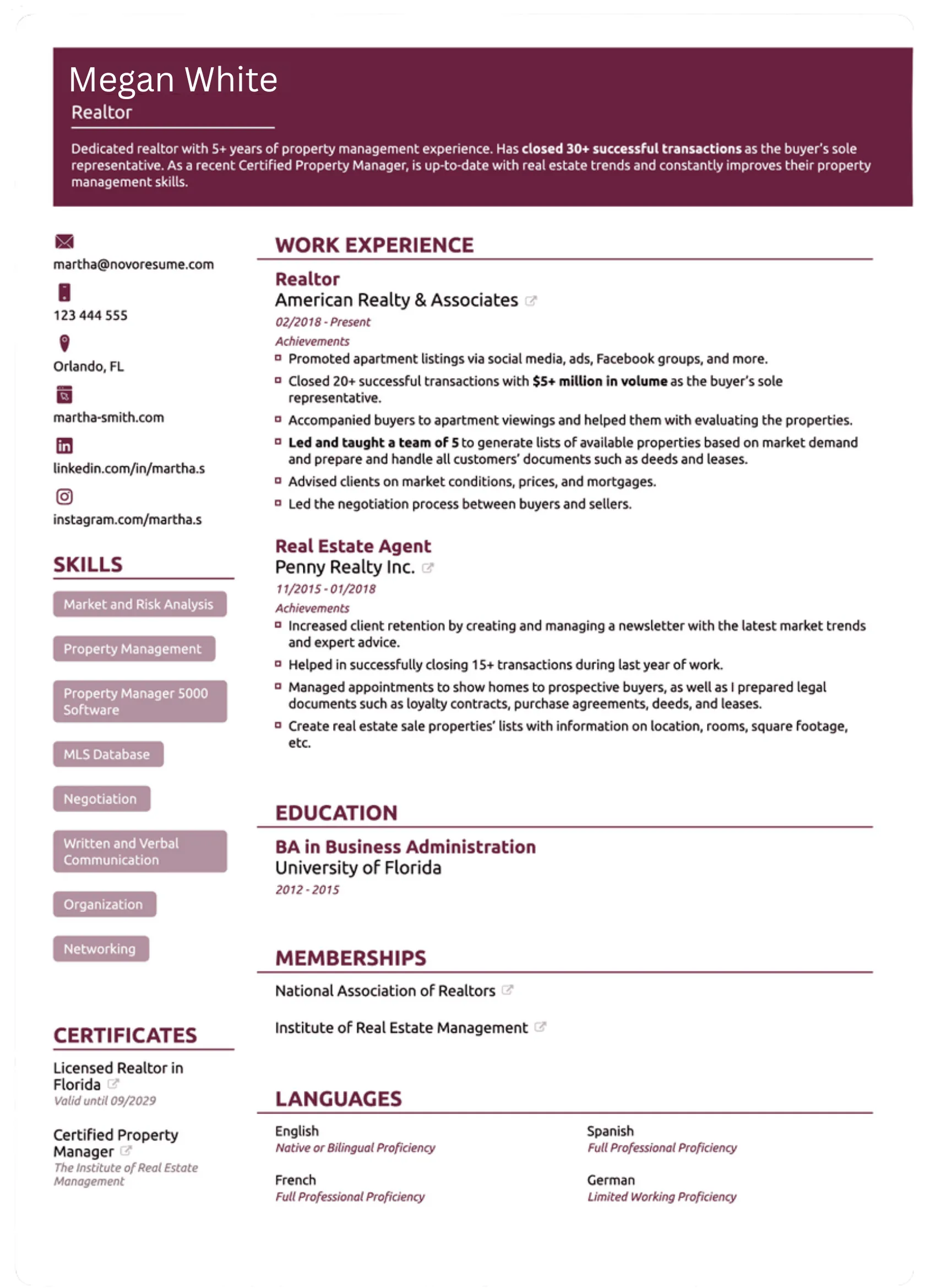 Functional Templates for Cover Letter